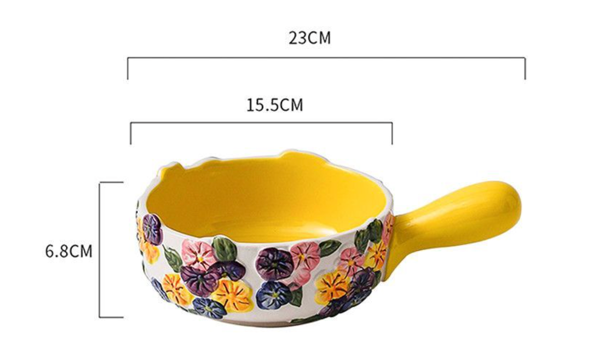 Heritage Relief Handle Bowl