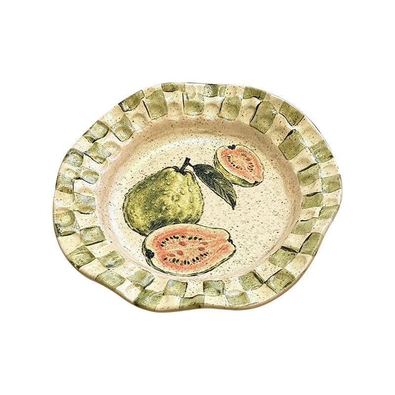 Petite Fleur Hand-Pinched Plate