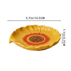 Soleil Sunflower Dessert Plate