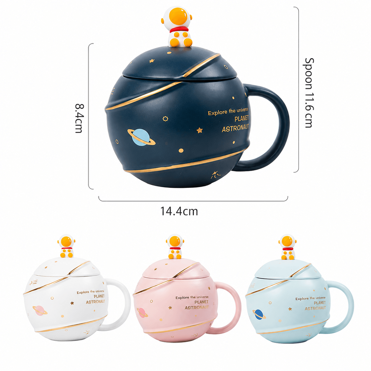 Little Planet Lidded Mug