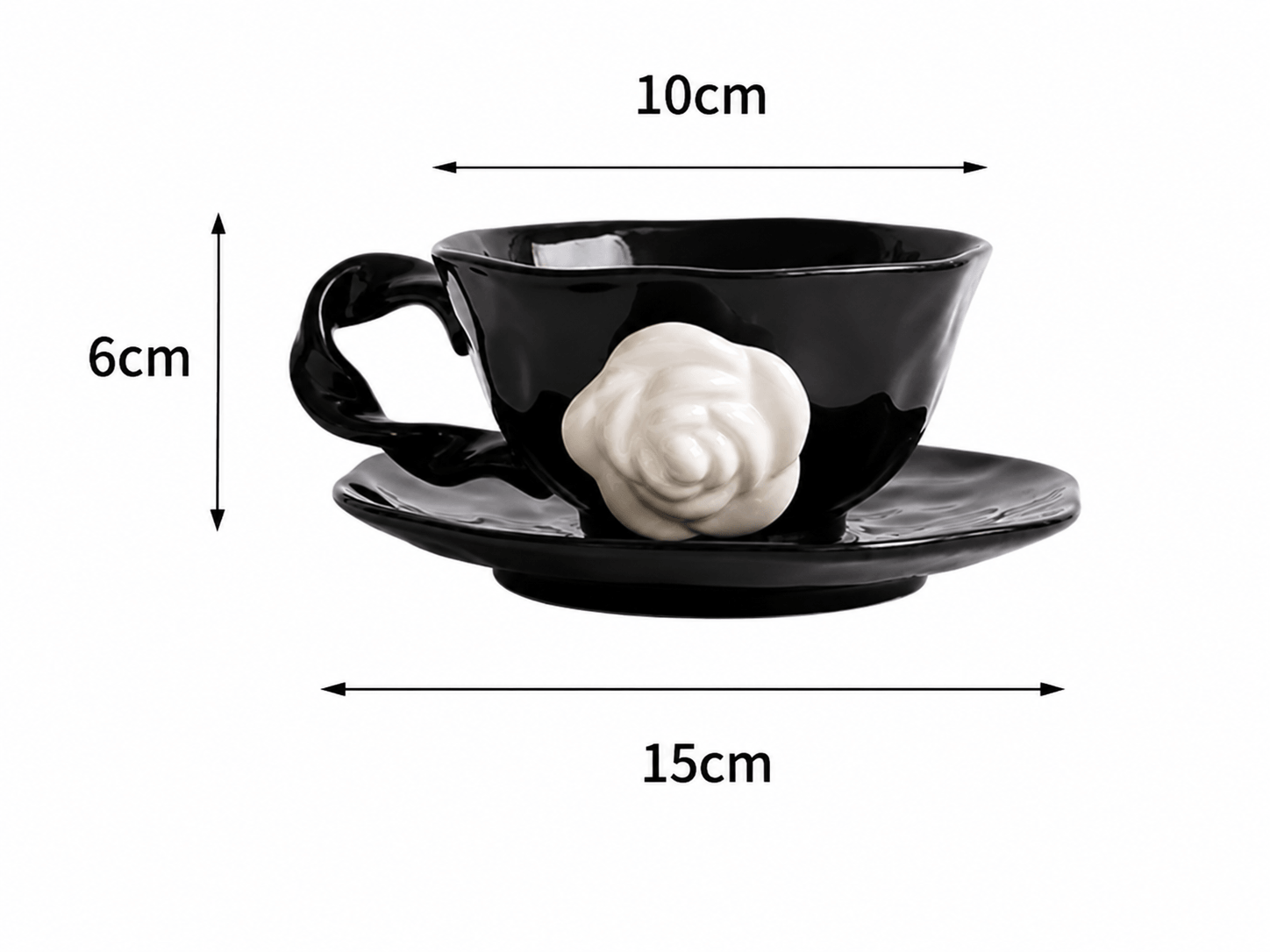 Camellia Bloom Cup & Saucer