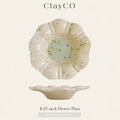 Ink Bloom Ceramic Plate