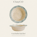 Ink Bloom Ceramic Plate