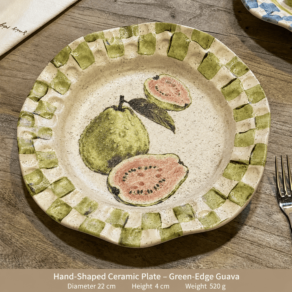 Petite Fleur Hand-Pinched Plate