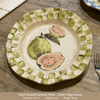 Petite Fleur Hand-Pinched Plate