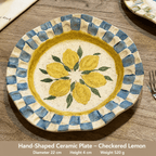 Petite Fleur Hand-Pinched Plate