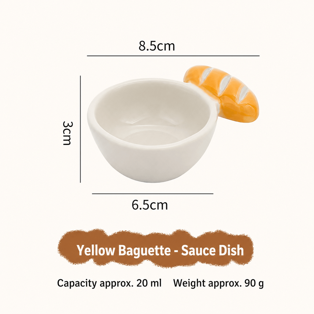 Baguette Handle Condiment Dish