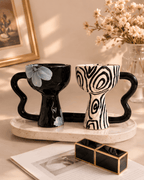 Vintage Pedestal Coffee Cup