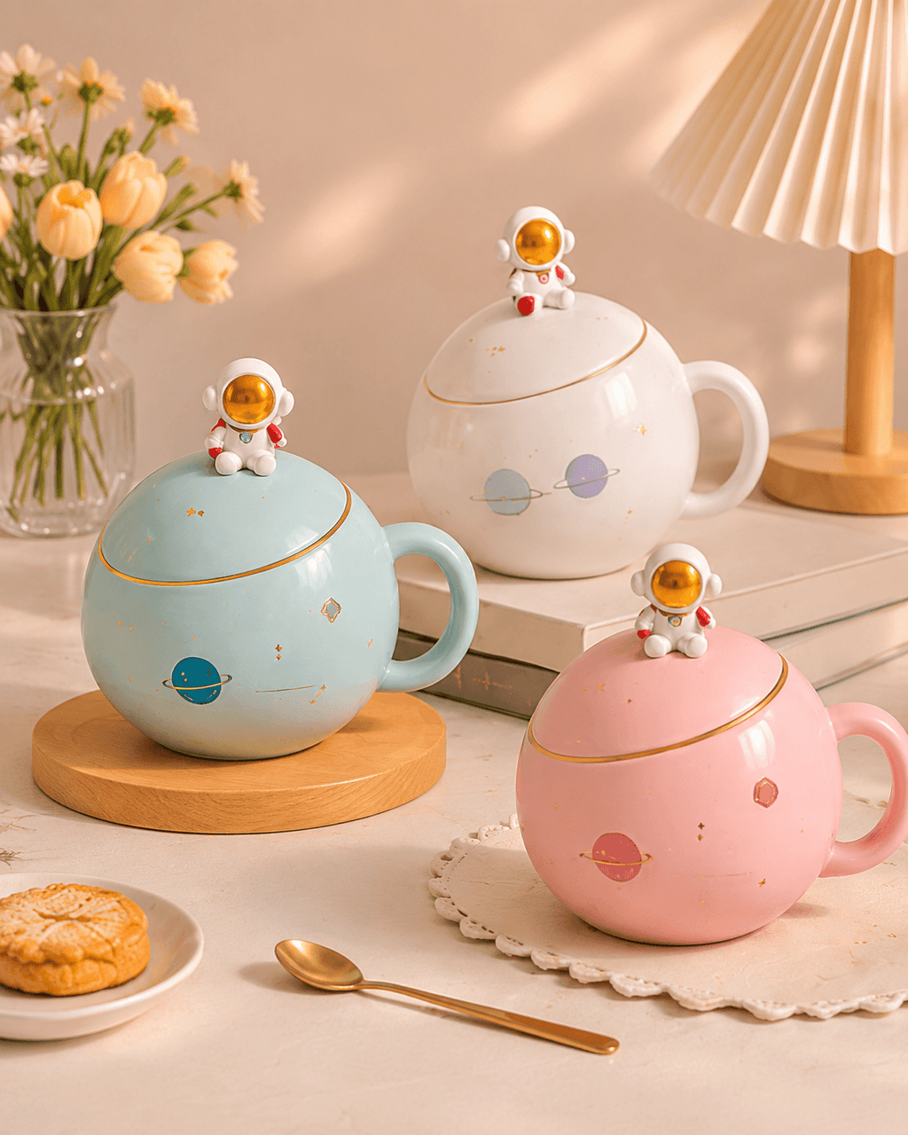Little Planet Lidded Mug