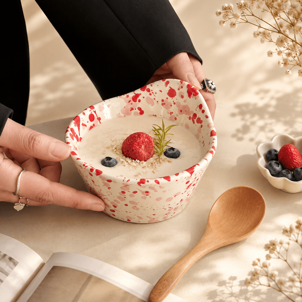 Ink Splash Breakfast Bowl