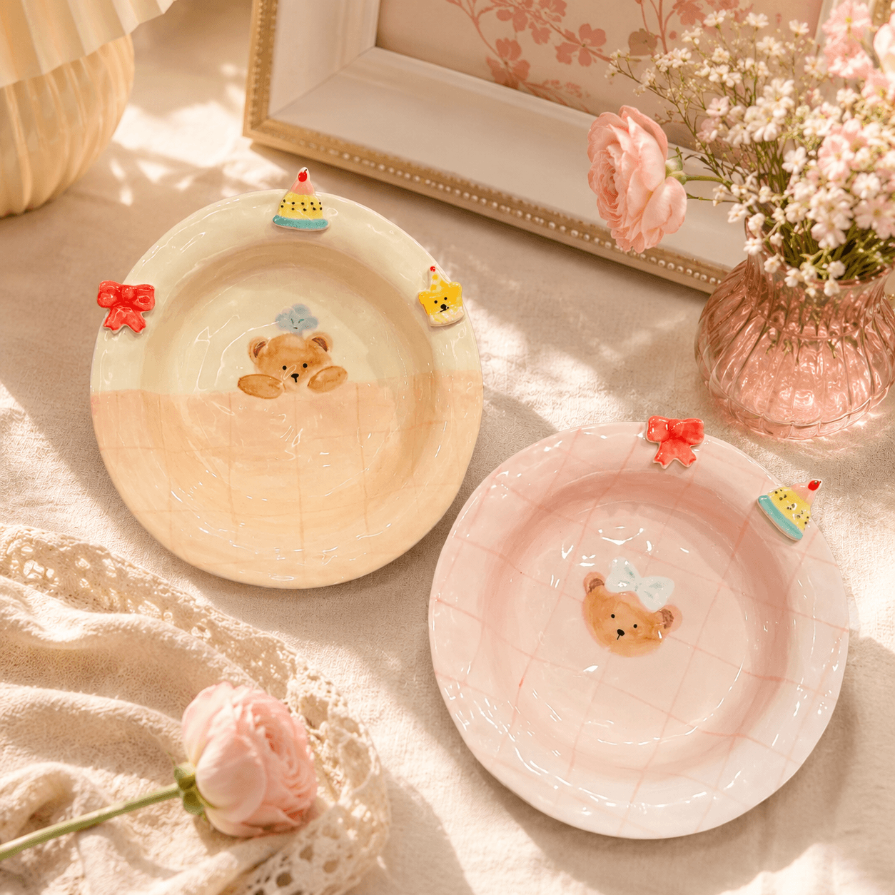 Honey Bear Pasta Plate