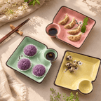 Plum Blossom Divided Plate