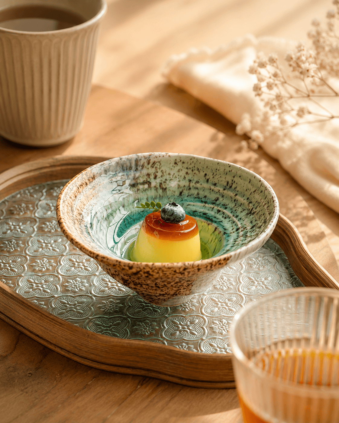 Prism Crackle Glaze Bowl