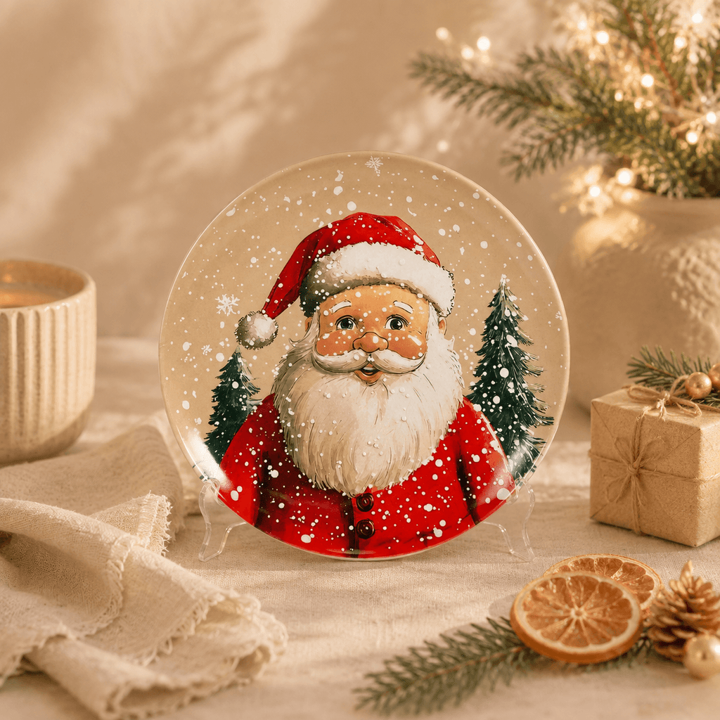 Festive Christmas Breakfast Plate