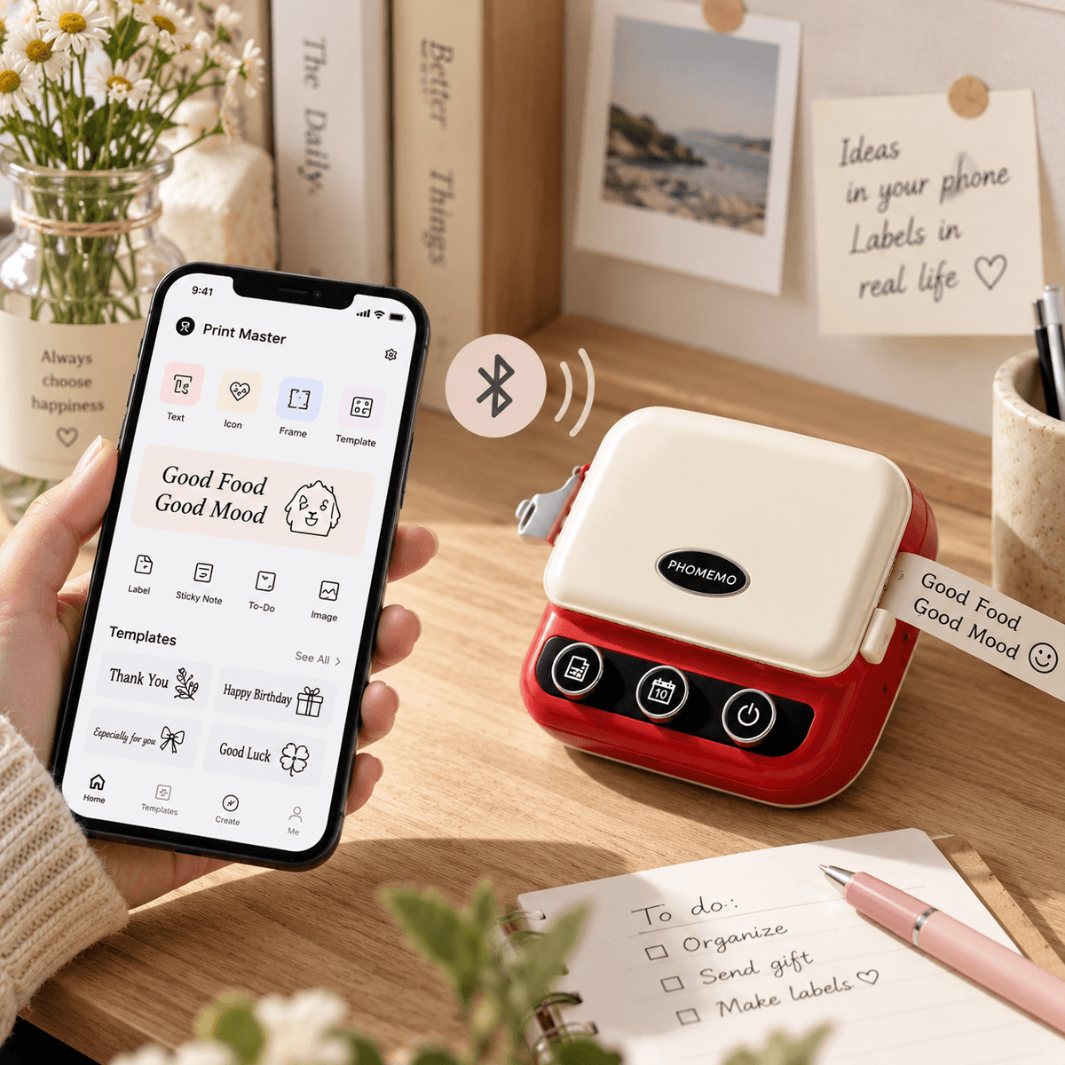Design. Tap. Print.