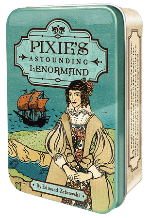 Pixie’s Astounding Lenormand in a Tin — original deck artwork