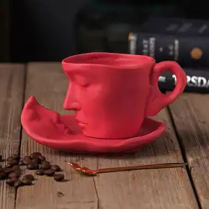 Sculpted Atelier Cup & Saucer