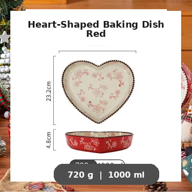 Christmas Tree Ceramic Baking Dish