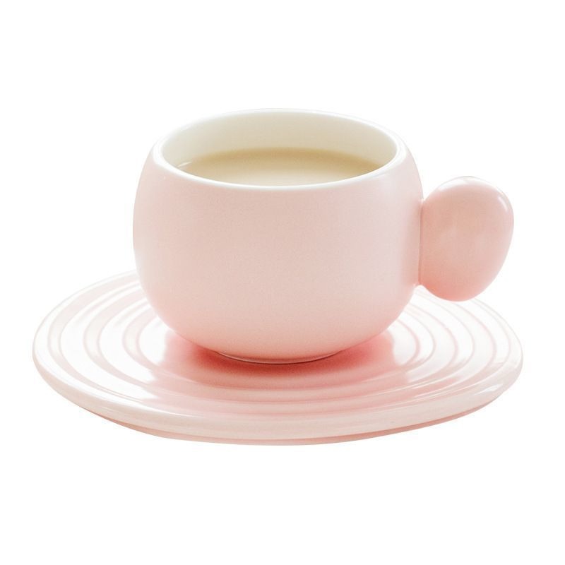 Morandi Cream Ceramic Coffee Cup