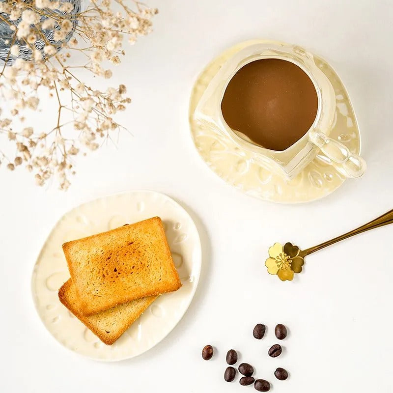 Lotus Root Sculptural Mug