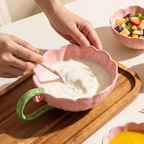 Pink Sakura Handle Bowl