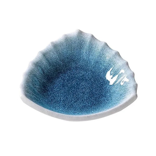 Blue Diamond Triangle Plate