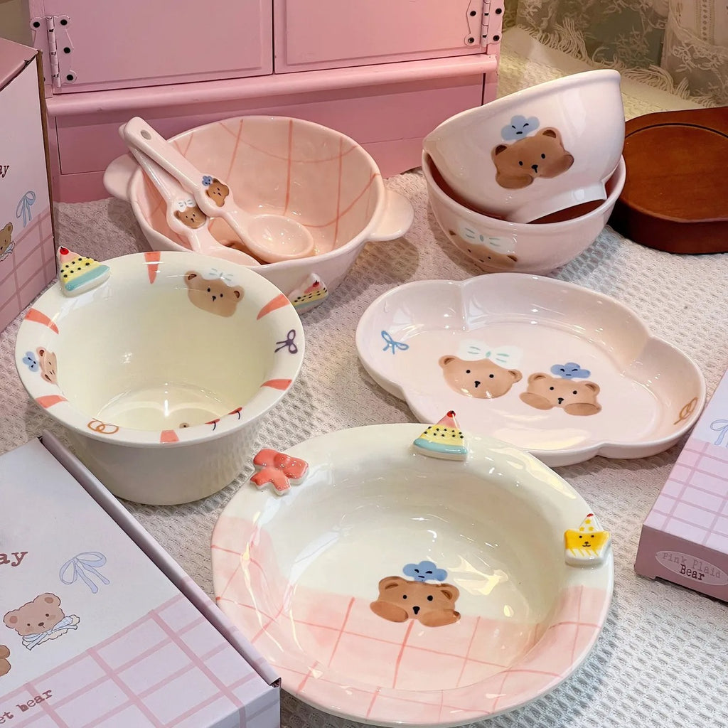 Honey Bear Pasta Plate