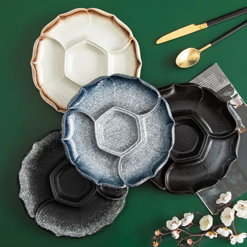 Kaiseki Four-Section Platter