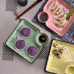 Plum Blossom Divided Plate