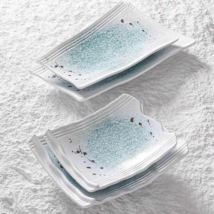 Freeform Melamine Serving Plate