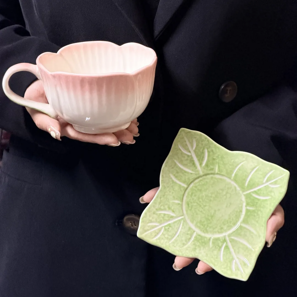 Lotus Dawn Cup & Saucer