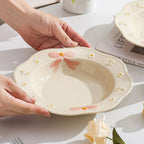 Coquette Bow Pasta Plate