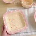 Ink Bloom Ceramic Plate