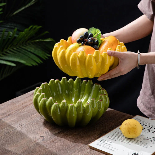 Banana Grove Serving Bowl
