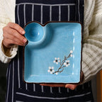 Plum Blossom Divided Plate