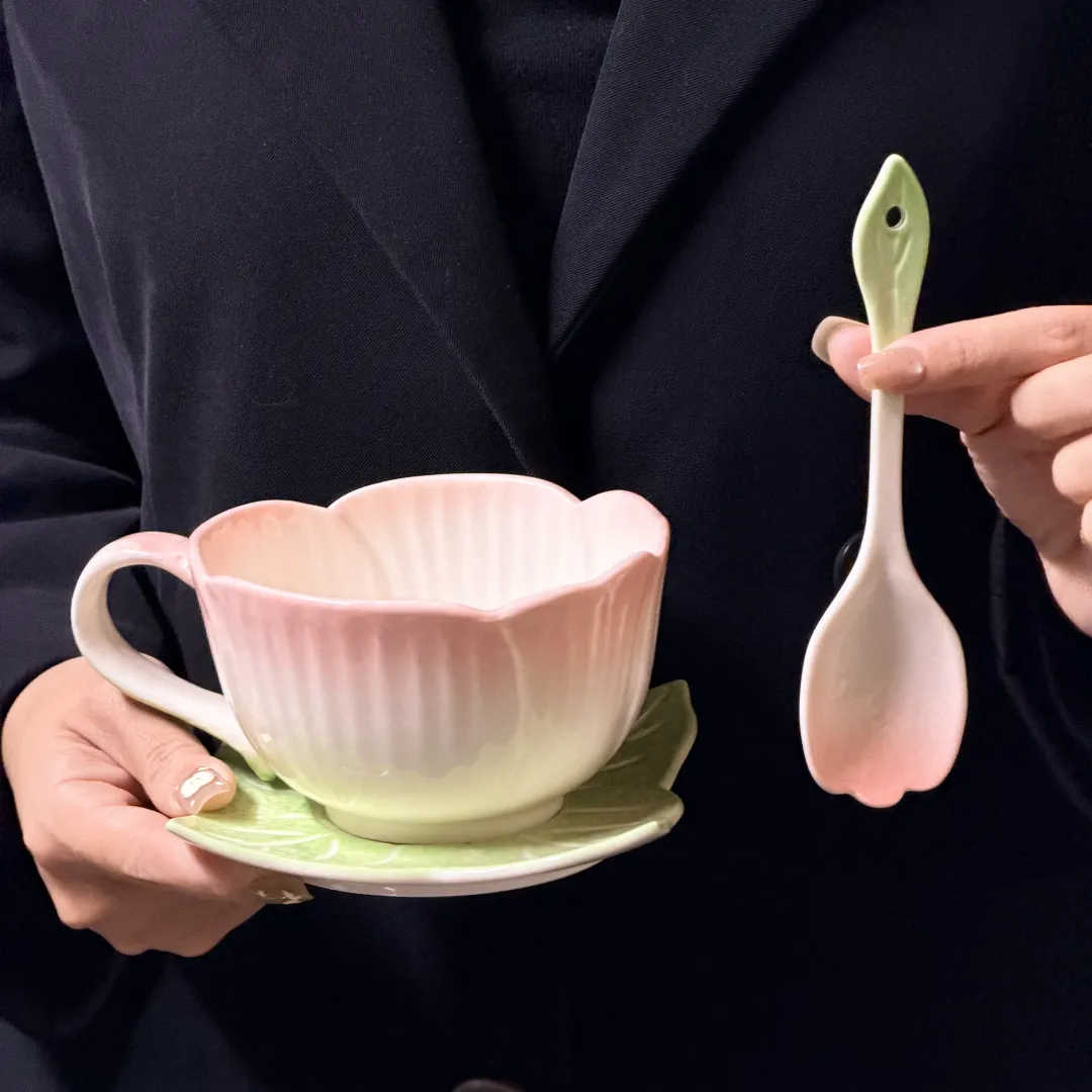 Lotus Dawn Cup & Saucer