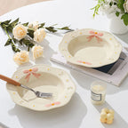 Coquette Bow Pasta Plate