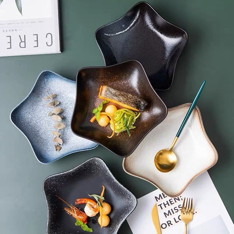Kissa Deep Rim Ceramic Plate