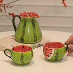Melon Picnic Ceramic Drinkware