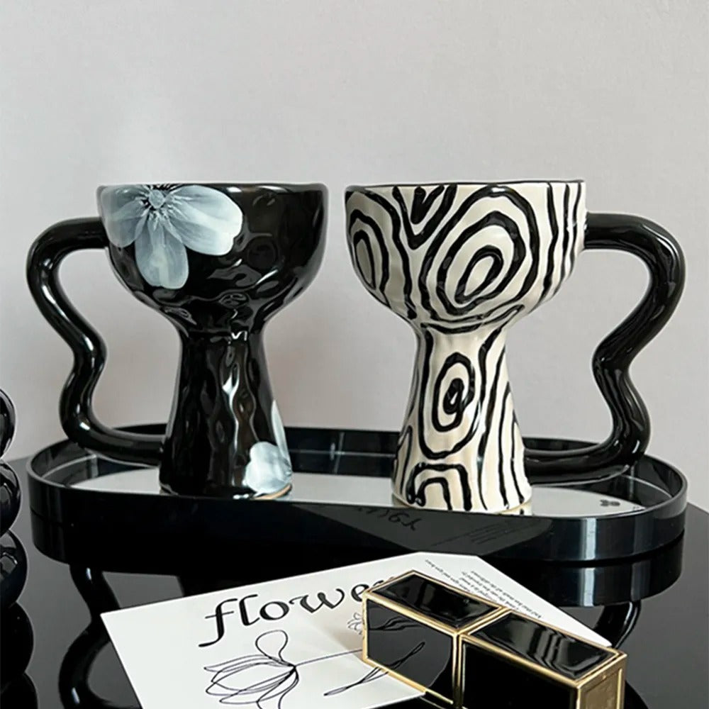 Vintage Pedestal Coffee Cup