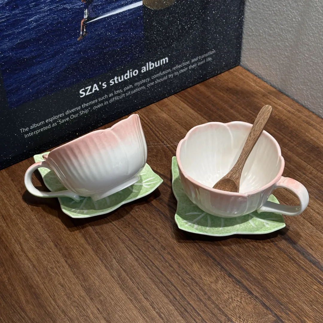 Lotus Dawn Cup & Saucer