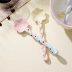 Whimsical Ceramic Dessert Spoon