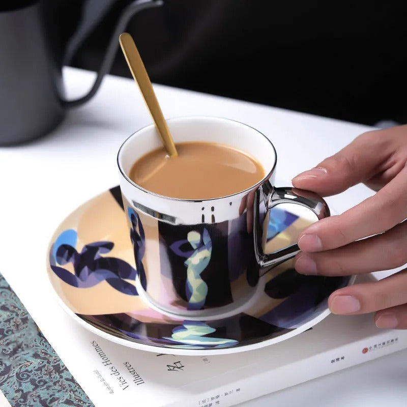 Golden Reflection Cup & Saucer