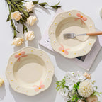 Coquette Bow Pasta Plate