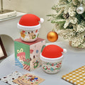 Cozy Christmas Hand-Warming Mug with Lid