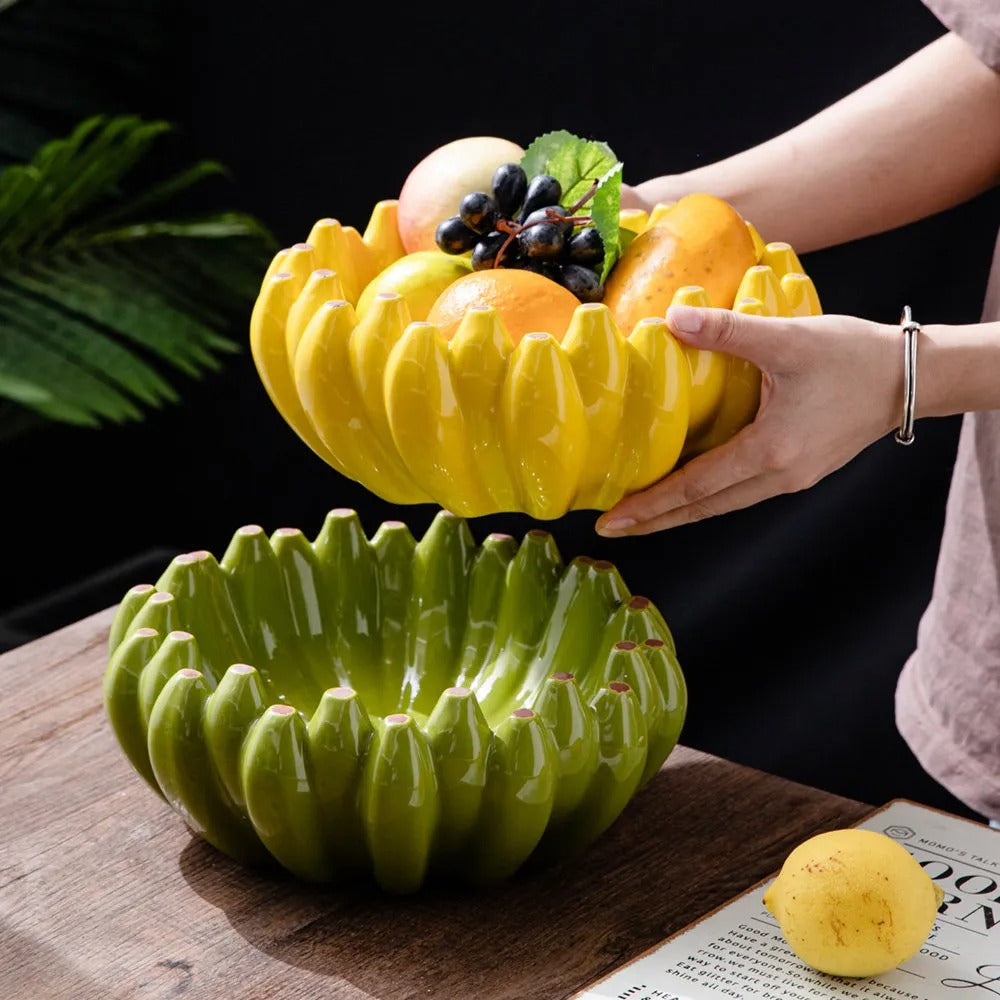 Banana Grove Serving Bowl