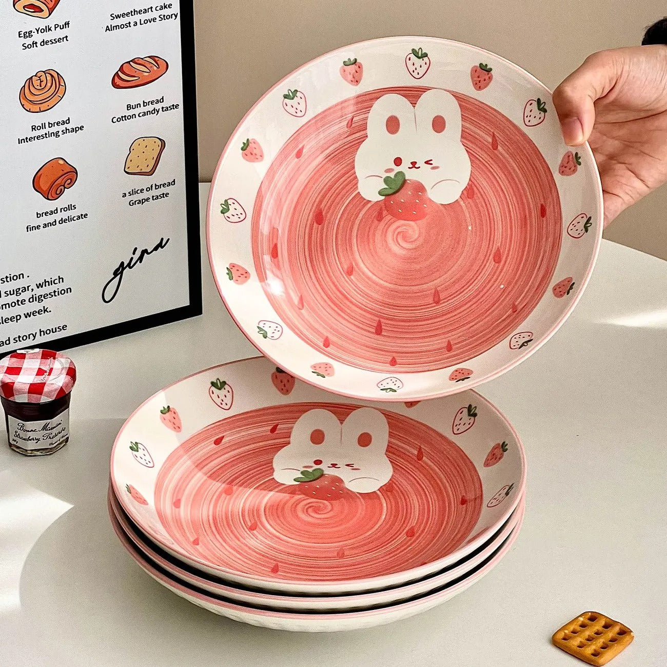 Playful Solo Dining Plate