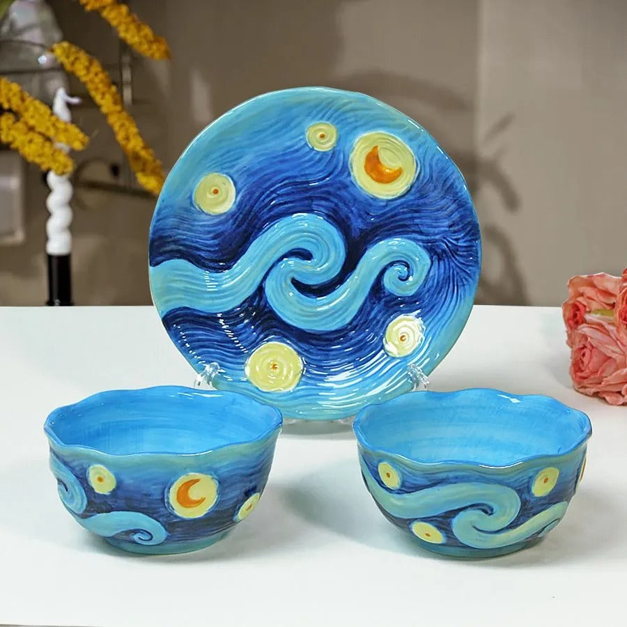 Starry Night Solo Dining Set