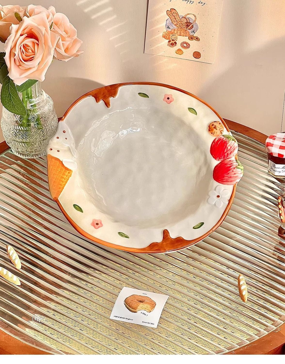 Crème Everyday Ceramic Plate