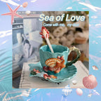 Coquillage Sea Cup & Saucer Set